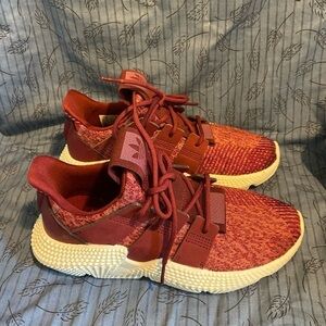 Adidas prophere trace maroon sneakers womens 5.5
